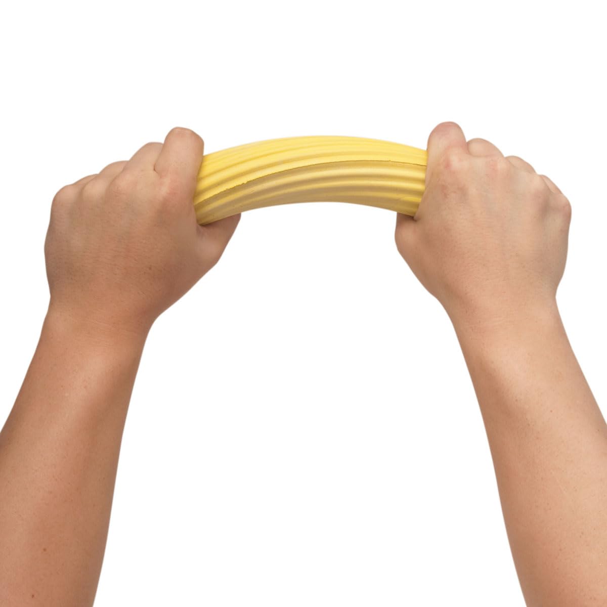 CanDo Hand exerciser Twist-n-Bend - finger strengthener CanDo, Flexible exercise stick, training stick, yellow (very light) 12", 10-1511