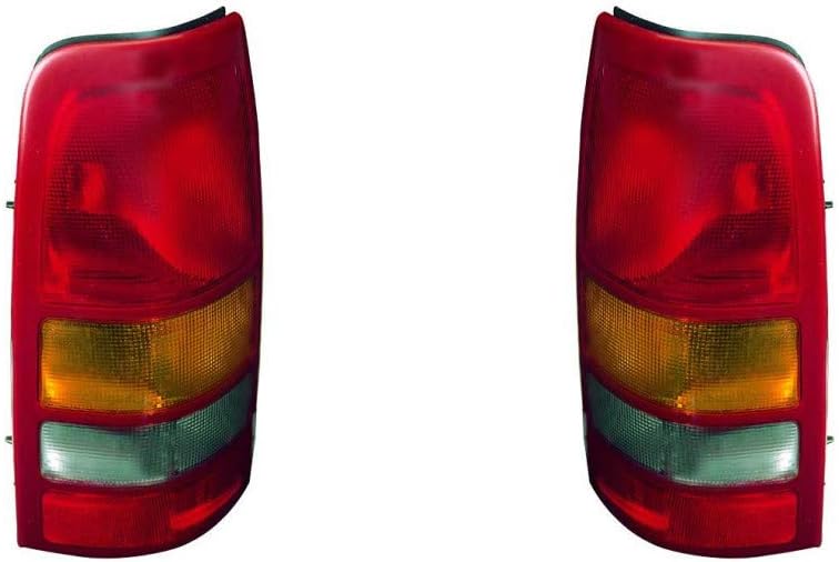 KarParts360 For Chevy Silverado Tail Light Assembly 1500/2500 Fleetside 1999-2002 Driver Side For GM2800173 | 19169017