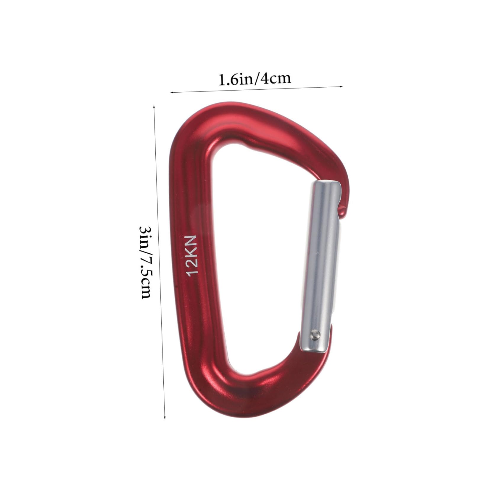 VANZACK Camp Camping 2 Pack Aluminum Alloy D-Ring Hooks Ideal for Camping Hiking and Picnics