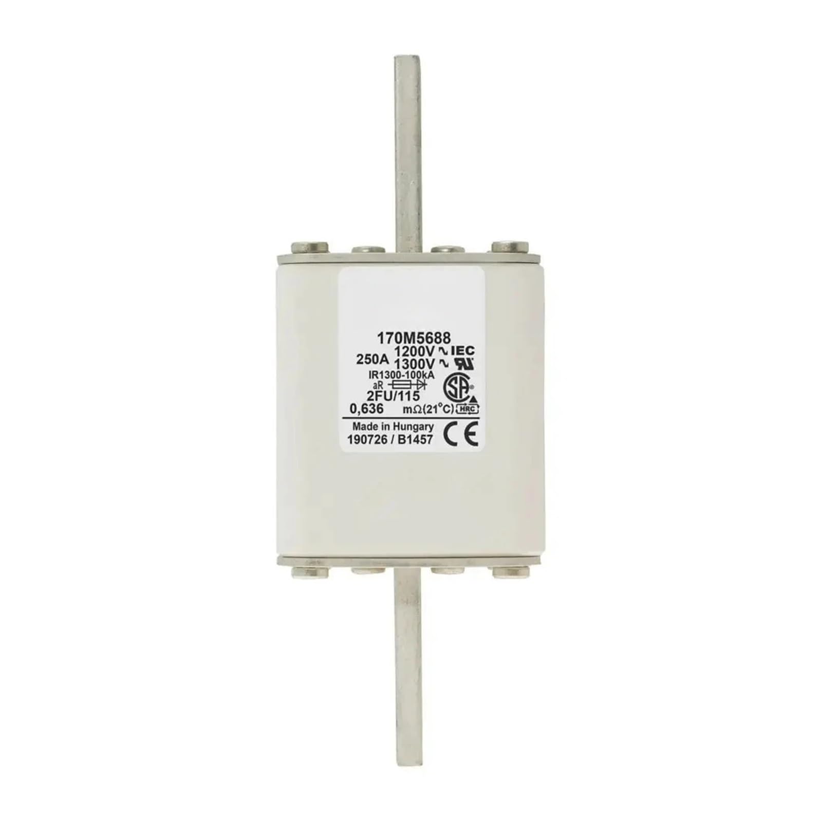 Fusible 170M5690 cartouche ultra-rapide pour variateur de vitesse et onduleur