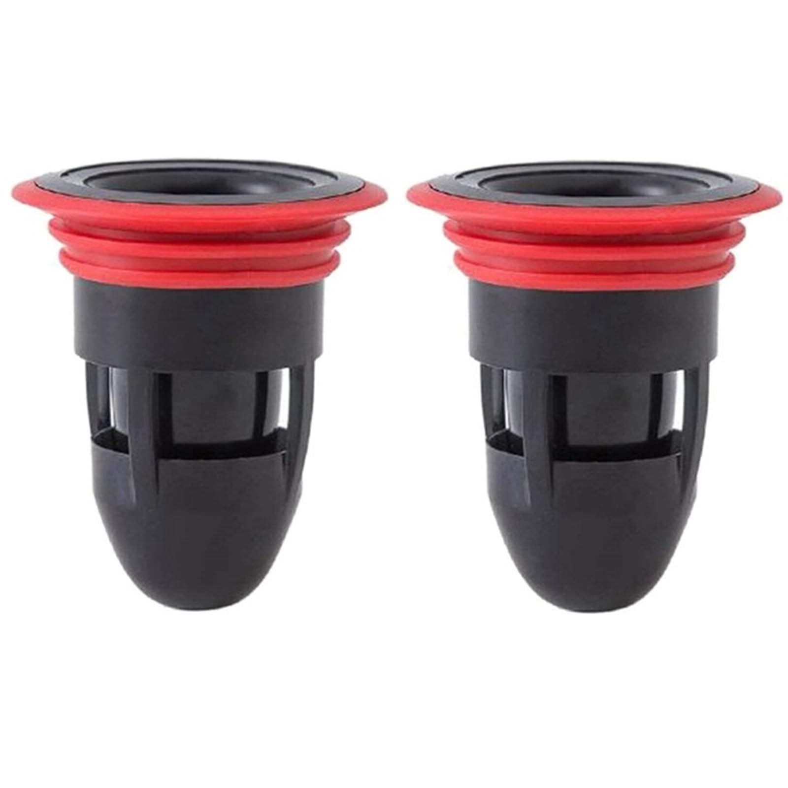Floor Drain Core 2pcs Bathroom Floor Drainer Sink Drains Pop-Up Bounce Core Basin Drain Filter Hair Catcher Shower Sink Strainer Bathtub Stopper(Ordinary-Black)