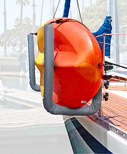 Magma Products Storage Rack, Kayak/SUP, Rail Mounted, 20\", Multi, One Size (R10-626-20) - Thumbnail 6
