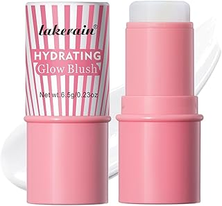 Rubor en barra crema, aspecto natural brillan...