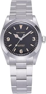 Baltany S4056A S4056T 4066T Automatic Adventure Watch for Men, Swiss Super-LumiNova, 36mm Men's Dress Watch, JP Mechanical Movement, Sapphire Crystal, 316L Stainless Steel, 200M Water Resistant, Vintage Luxury Wrist Watch.
