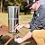 2.25G Ultra-Filtration Gravity Water Filter System, 304 Stainless Steel Countertop System with 2 Filters, Metal Faucet, Handle & 2 Leak-Proof Valves, NSF/ANSI 42 Certified, Removes 99% of Chlorine