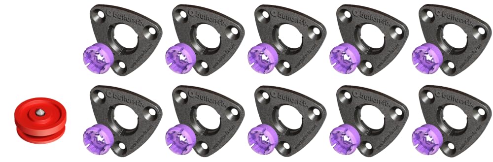 Button Fix Type 3 Bracket x10 + 1 Marker Tool