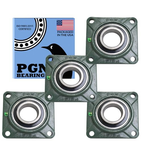 Image of PGN UCF213-40 (4 Pack) Square Flange Bearing 2-1 /2 inch Bore