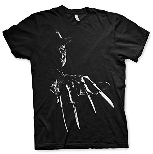 Hybris Nightmare On ELM St Freddy Krueger Claw Pose Oficial Camiseta para Hombre (Medium)