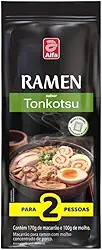 Macarrão para Ramen com Molho Pronto Concentrado de Porco Alfa - 270 gramas