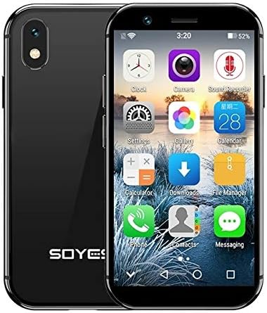 Cell phones SOYES XS, 3GB+32GB, 3.2 inch Android 6.0 MTK6737 Quad Core up to 1.3GHz, Dual SIM, Bluetooth, WiFi, GPS, Network: 4G, Support Google Play (Black) Unlocked Cell Phones ( Color : Colour )
