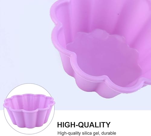 Miniatura 6 de DECHOUS 30 moldes para tartas de huevo, plantillas para galletas, Molde De Para Resina, tazas de silicona para hornear, tazas de magdalenas de