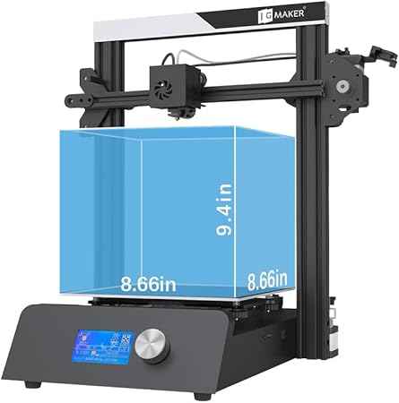 review JGMAKER Magic Upgraded 3D Printer DIY Kits Fast Assemble Open Source with Metal Base Resume Printing Filament Sensor Function 8.66x8.66x9.4inch ABS PLA 3D Filament DIY Lover Home School Use