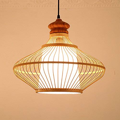 Plafonnier lustre tressé suspension industrielle 450x350mm pour salon