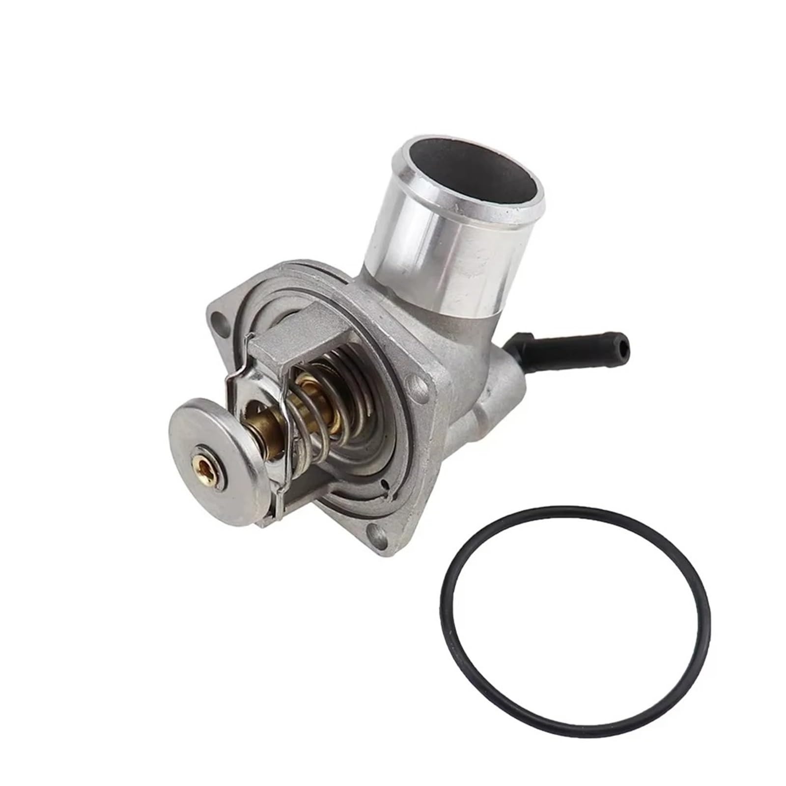 Samochodowy termostat płynu chłodzącego do OPEL do Astra Hatchback Estate Saloon ZAFIRA 98-09 9057 1338331 90573326 Aluminiowa obudowa termostatu silnika Rura wodna płynu chłodzącego
