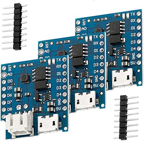 AZDelivery 3 x Battery Shield dla baterii litowych dla D1 Mini wraz z e-Book!