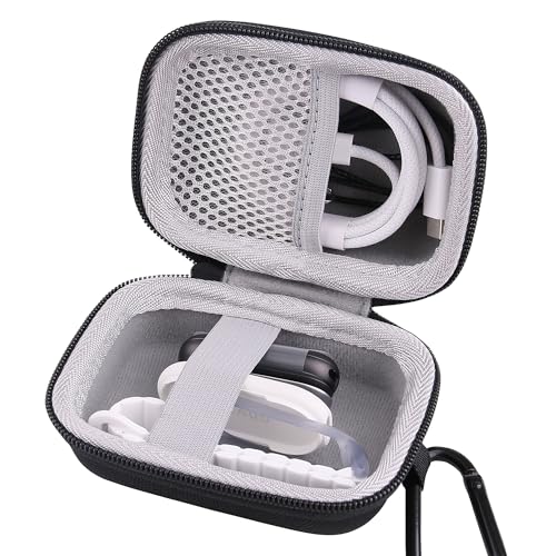 WAIYUCN Hard Carrying Case Compatible with PLAUD NotePin AI Voice Recorder Case (Black)