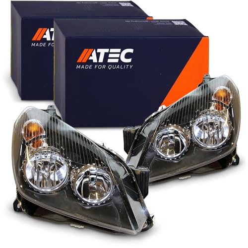 ATEC Germany 2x faros Faros delanteros Faros principales izquierda + derecha Compatible con OPEL ASTRA H,