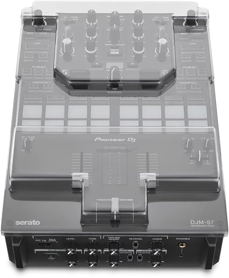 Decksaver Pioneer DJ DJM-S7 Cover (DS-PC-DJMS7)