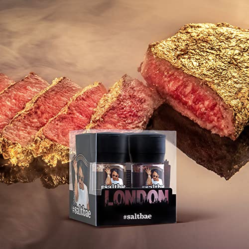 SaltBae London Salt & Seasonings gourmet set, 4 pcs high quality seasonings for any cook or grillmaster - Image 4