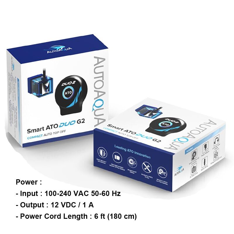 Amazon | Autoaqua スマート ATO デュオ G2 自動トップオフシステム