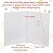 6 Pcs Voice Recordable Card 40 Seconds Talking Audio Greeting Card Recording Cards DIY Birthday Talking Greeting Card, Record and Send Your Own Voice Message Music Sound Effects