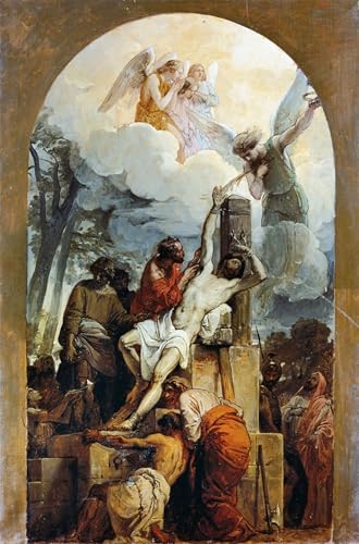 Cuadro de Francesco Hayez el Martirio de San Bartolomé en Lienzo para Regalo de Arte