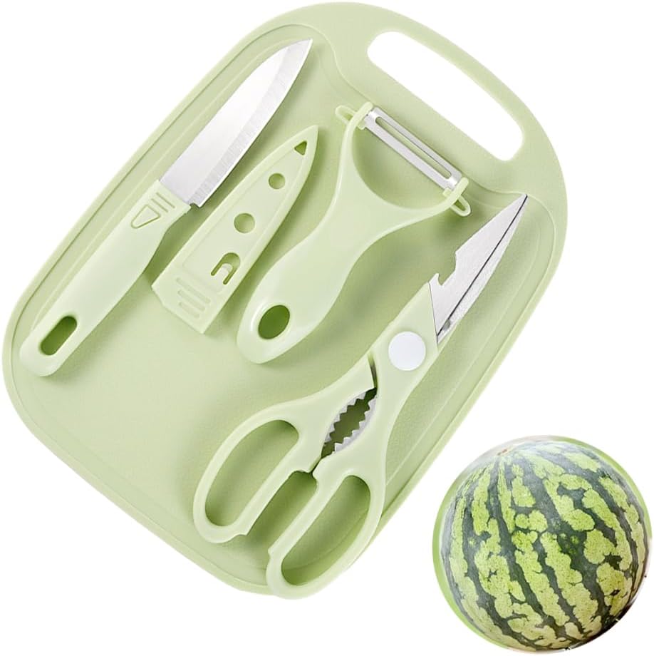 Mini Travel Cutting Board Set, Portable Mini Cping Plastic Cutting Board