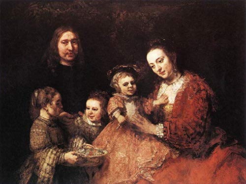 Peinture à l'huile Rembrandt van Rijn | Transmettez l'émotion d'un chef-d'œuvre familial
