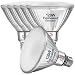 Explux 14W Classic Full-glass PAR38 LED Flood Lights, Dimmable, 3000K Bright White, Indoor/Outdoor, 120W Equivalent, 6-pack