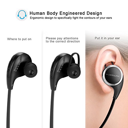 COULAX - Auricolari Bluetooth - Cuffie Bluetooth