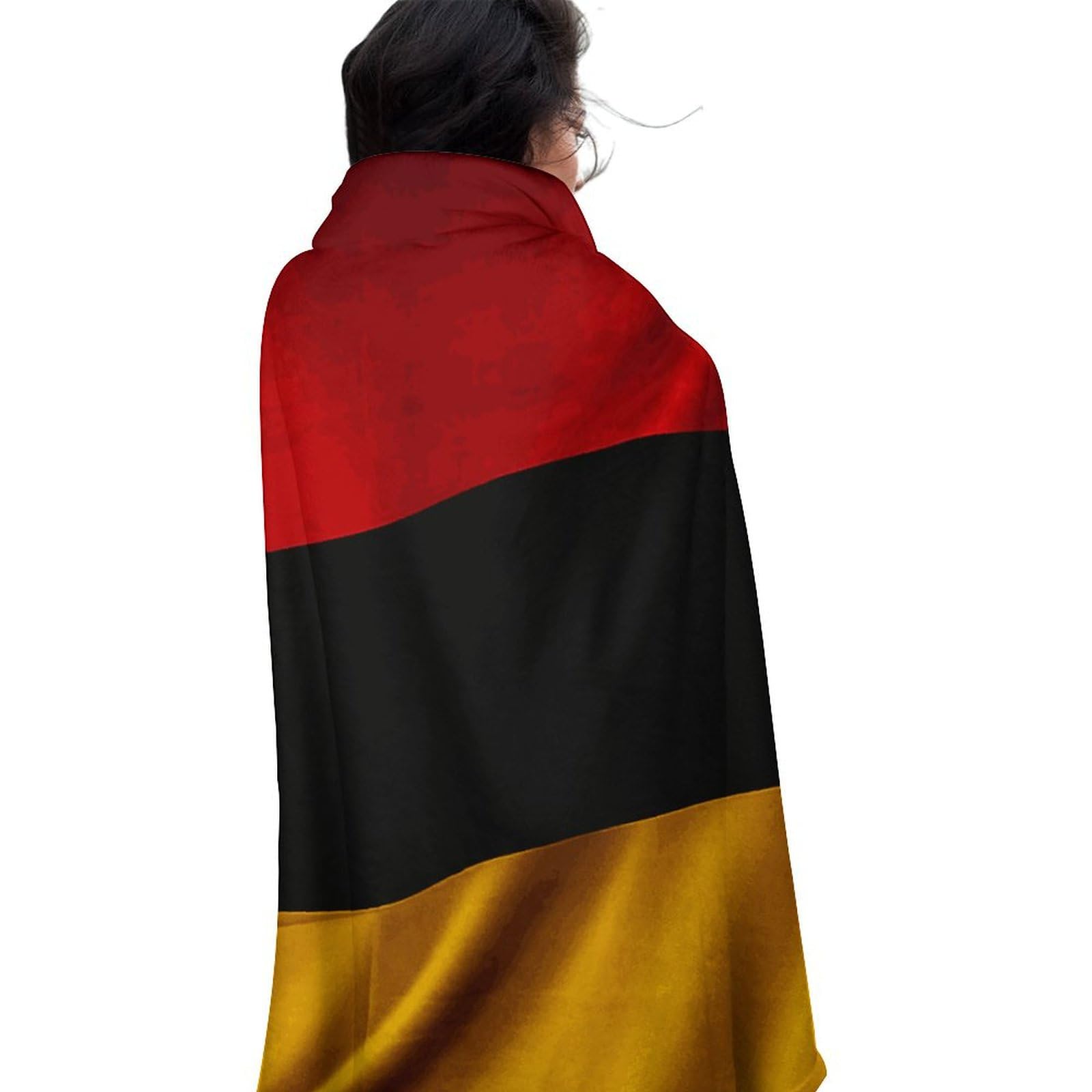 Couverture voyage Allemagne ronde 150 cm pour canapé salon