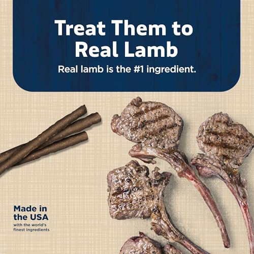 Blue Buffalo Stix Lamb Pepperoni-Style Dog Treats, 5 oz, 6 ct | Real Lamb #1 Ingredient, Soft & Easy to Tear, Developed by Veterinarians & Nutritionists, Great for Training - image 3