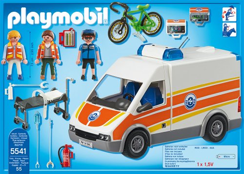 PLAYMOBIL 5541 - Rettungswagen mit Licht und Sound – Bild 4