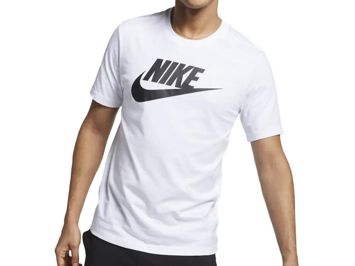 (ナイキ) NIKE Tシャツ 半袖 フューチュラ アイコン S/S Tシャツ メンズ レディース ロゴT [AR5005] M WHITE