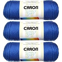 Caron Simply Soft Yarn Solids 3-Pack Royal Blue H97003-9767