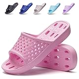 Shower Shoes Men Women Non Slip Bathroom House Slippers College Dorm Room Essentials for Girls Kids Shower Sandals Swimming Water Shoe (Pink,EU36-37) Shower Shoes Men Women Non Slip Bathroom House Slippers College Dorm Room Essentials for Girls Kids Shower Sandals Swimming Water Shoe (Pink,EU36-37)