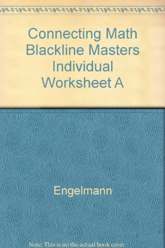 Connecting Math Concepts: Independent Worksheet... 0026878402 Book Cover