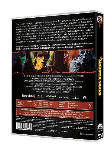 Monster Busters (Monster Squad) Blu-ray Special Edition - Mehrfach ausgezeichneter Kultfilm von 1987 - Mit Wendecover-Motiv und umfangreichen Extras [Édition Sépaciale] – vue 4
