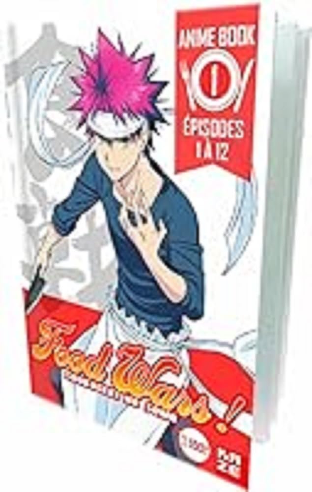 Evita cortes de streaming con Food Wars Saison 1 Box 1 DVD la serie de cocina japonesa sin internet
