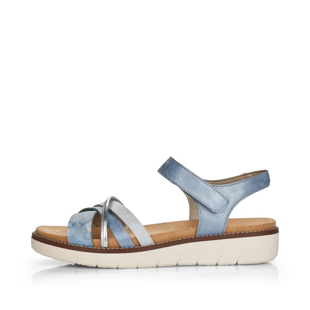 Remonte Damen Riemchensandalen D2058, Frauen Sandalen,lose Einlage
