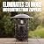 Dynatrap DT2030SR Fly Traps Outdoor - Mosquito & Flying Insect Killer for 1 Acre – Kills Mosquitoes, Flies, Gnats, Wasps - Bug Zapper Alternative - Black