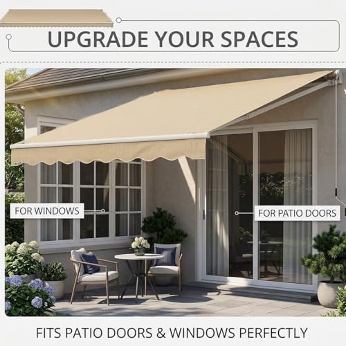 Auvent de terrasse rétractable rouge 4x3m pare-soleil extérieur étanche