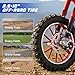 ZEAIMX 49cc Dirt Bike for Kids 8–14, Kids Motorcycle, 2-Stroke Gas Mini Dirt Bike with Dual Disc Brakes, Easy Pull Start, Off-Road Tires (Red)