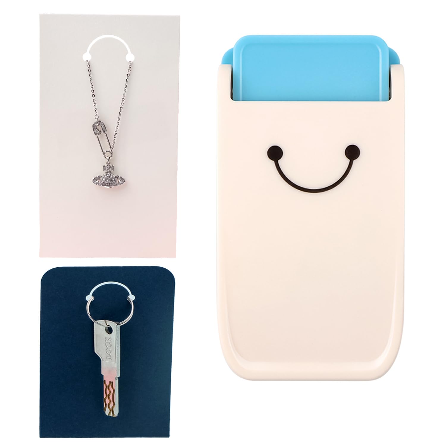 OTCRAFT Portable Hangtag Punch Versatile Punch Tool. for DIY Making Your Own Keychain Jewelry Display Cards for Keychains/Jewelry all Crafting Enthusiasts Who Love DIY projects. 3.6x2x1.5inch โ image 1