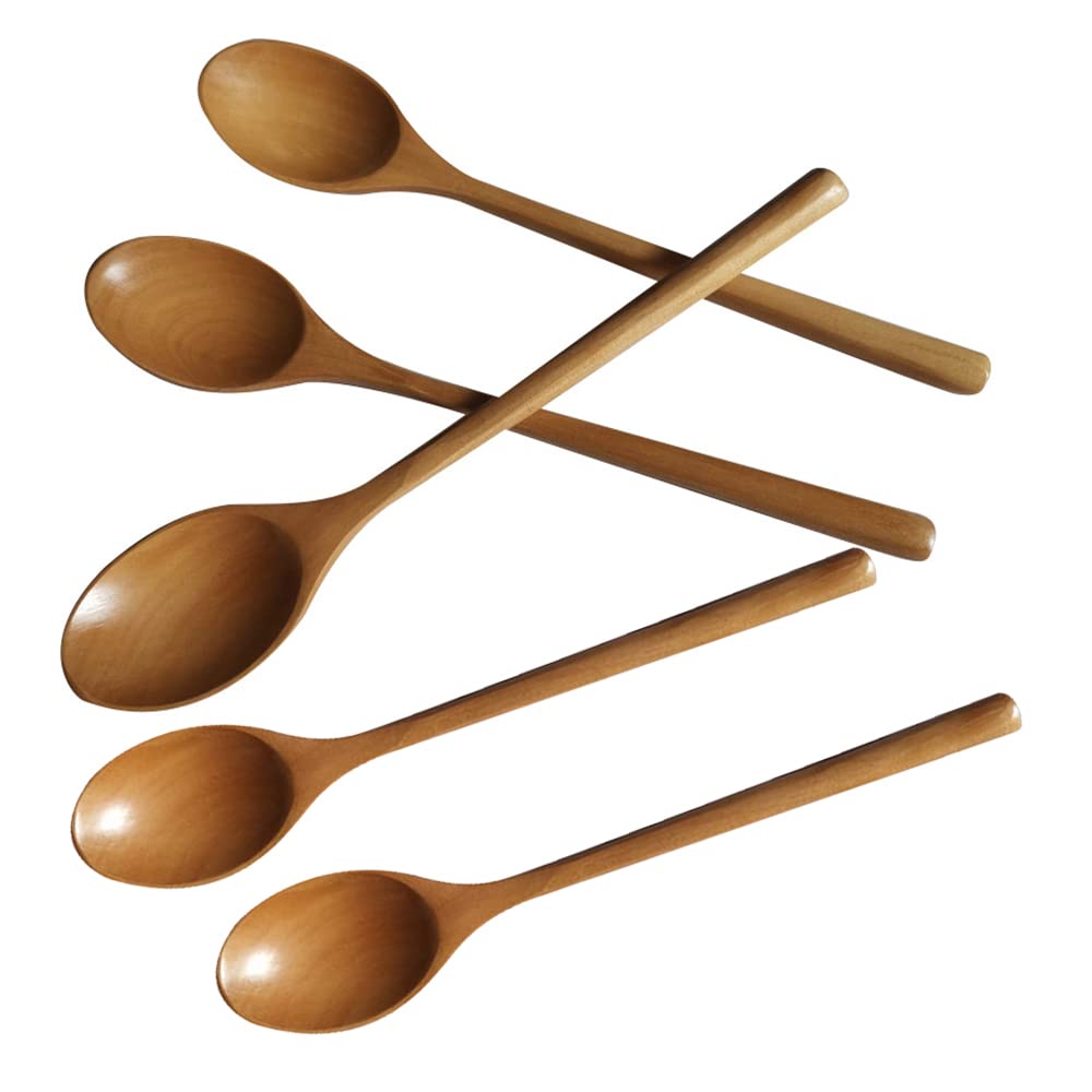 Cuillère En Bois Extra Longue 50 Cm - Pour Mélanger Soupes, Sauces, Dans Les Grandes Casseroles - 8