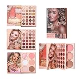 Glitter Lidschatten Palette - Langanhaltende Schminke für die Augenlider | Glitzer Augen...