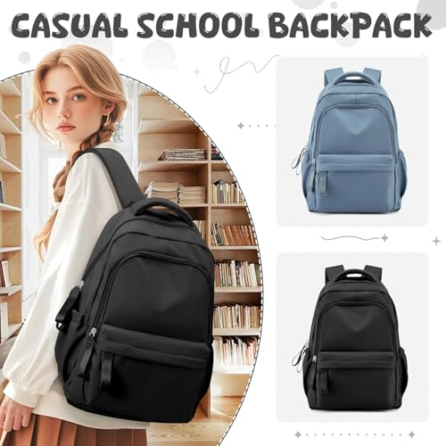 Image of School Backpack | Backpack with Multi Compartment |Laptop /tablet sleeve Durable & Lightweight | Smart College & Office Backpack for Men and Women | Water Resistant Bag for Kids & Teens