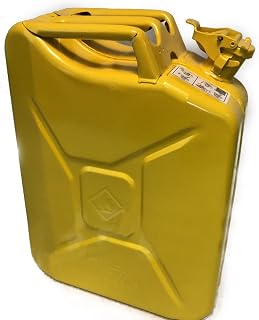Wavian Steel Jerry Can Yellow Can 20L / 5 Gallon NATO Spec