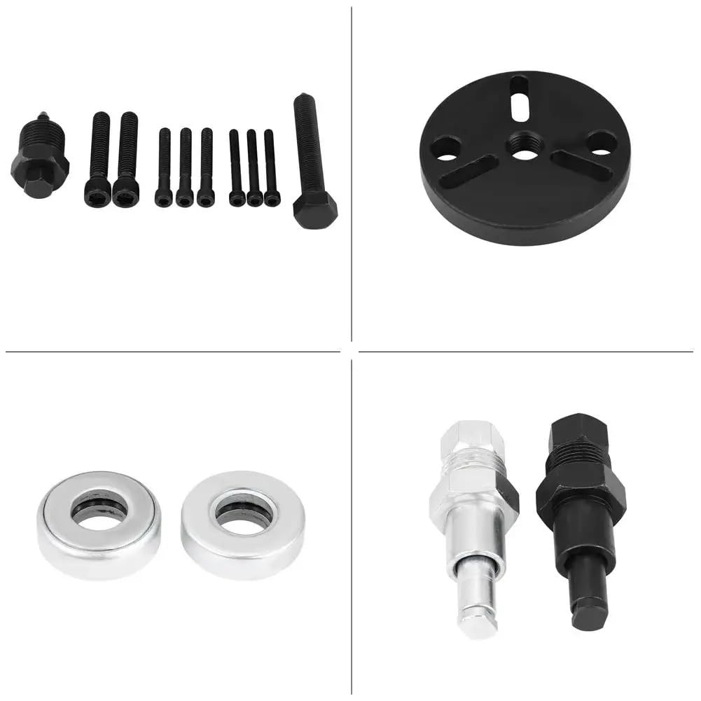 Kit di rimozione della frizione del compressore A/C per auto, estrattore e installatore, strumento per aria condizionata.