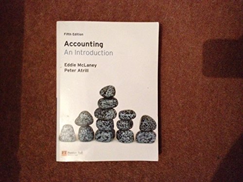 Accounting: An introduction by Eddie McLaney (2010-05-28)